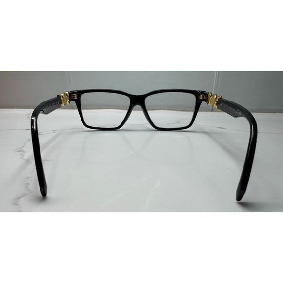 Versace Black & Gold Glasses Original Case & Cleaning Cloth - 3335 GB1 54014 140 - Picture 7 of 12